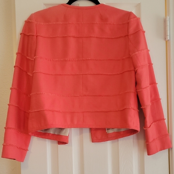 J. Crew Chic Coral Jacket - Picture 4 of 6